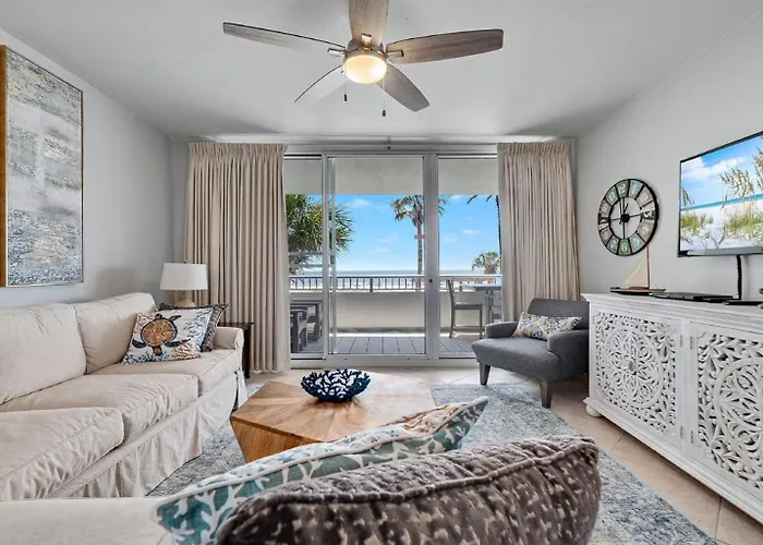 Apartment Bristol 205-beachfront Wamazing View-updated-2-kings-full Service